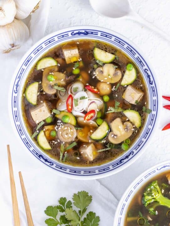 Tofu Soup Easy 20 Minutes Recipe The Plant Based School