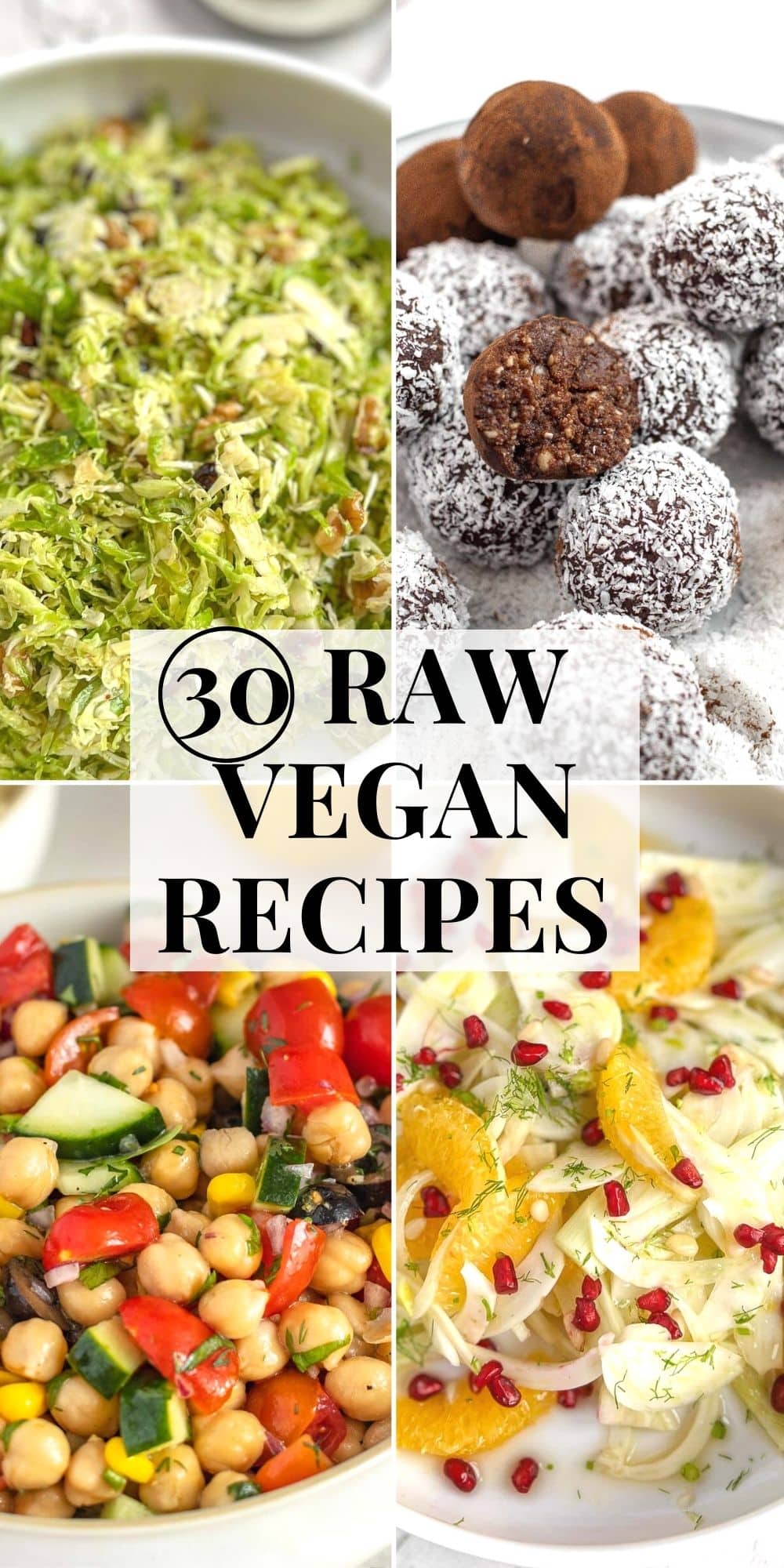 30 Raw Vegan Recipes (Fulfilling & Easy to make)