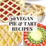 vegan pie and tart recipes including pop tarts and vegan pie crust