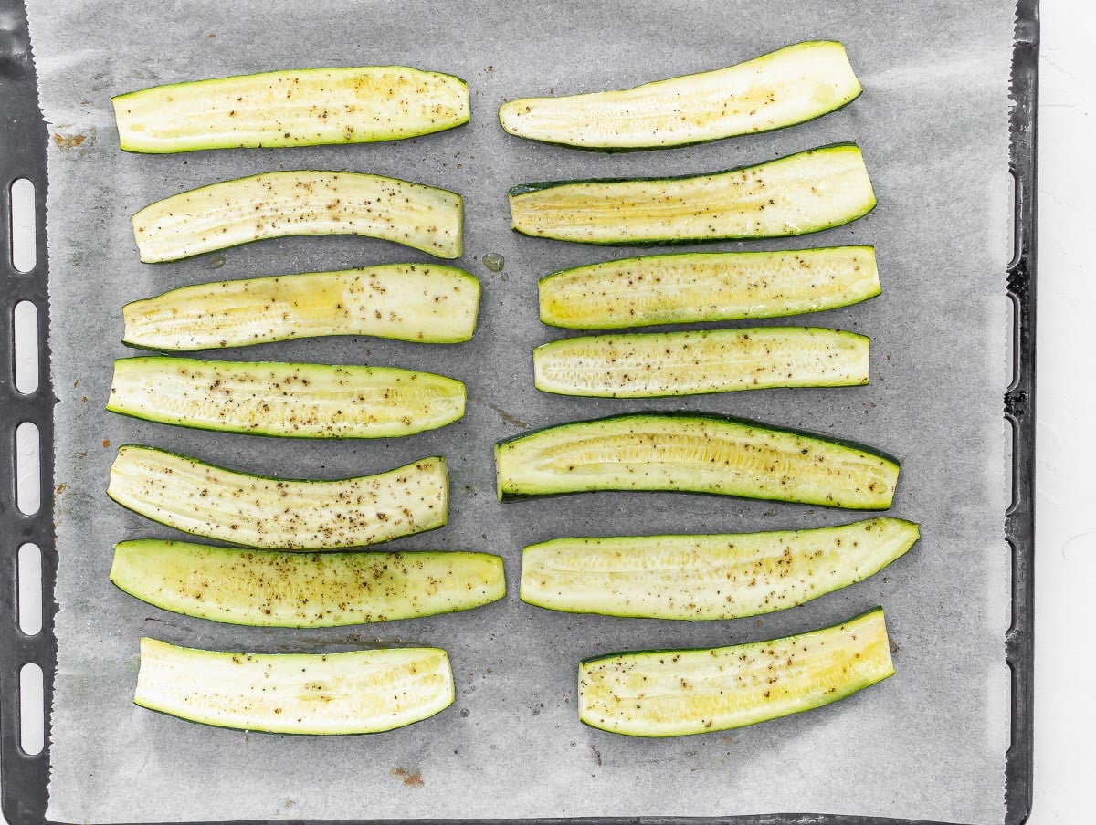 partially baked zucchini