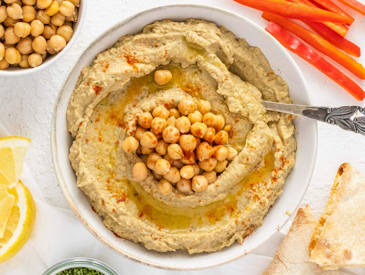 eggplant dip with chickpea