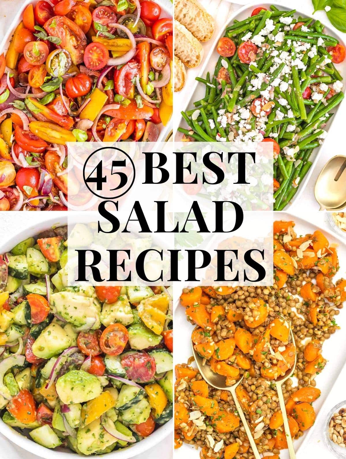 45 Best Salad Recipes The Plant Based School   45 Best Salad 