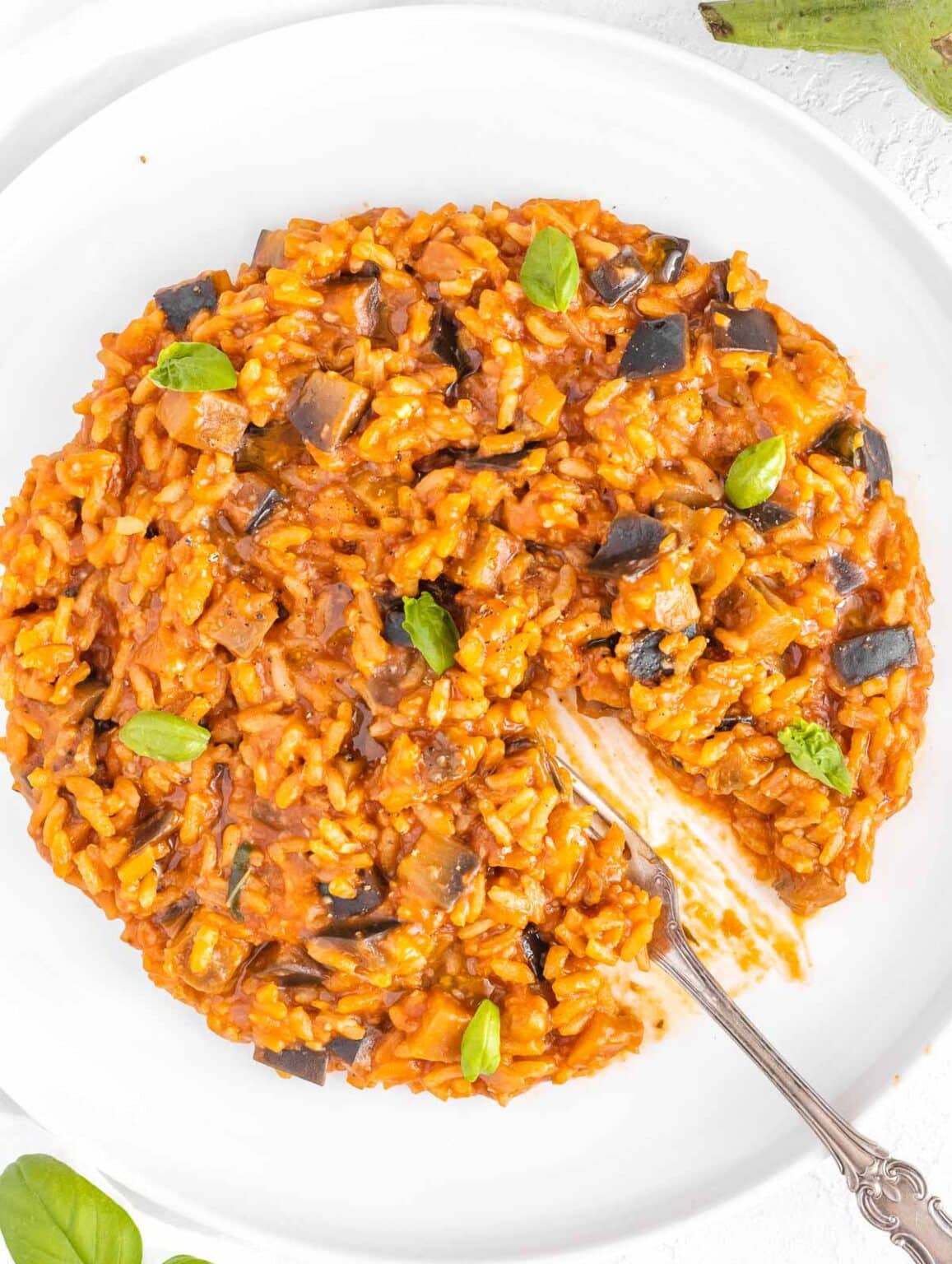 Eggplant Risotto