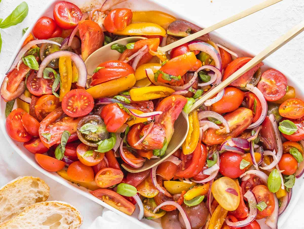 mixed tomato salad recipe