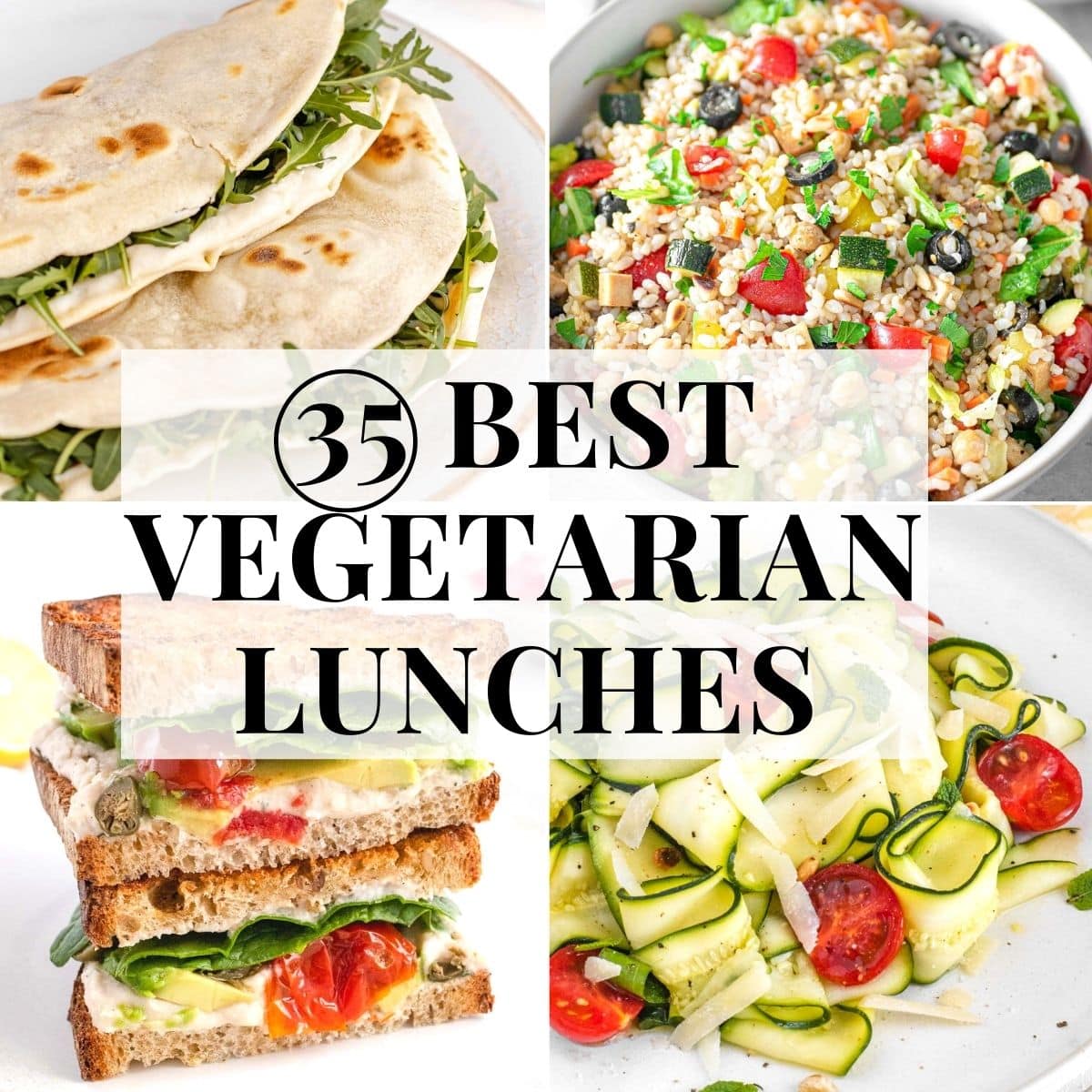 35 Quick Lunch Ideas - Easy Healthy Lunch Ideas