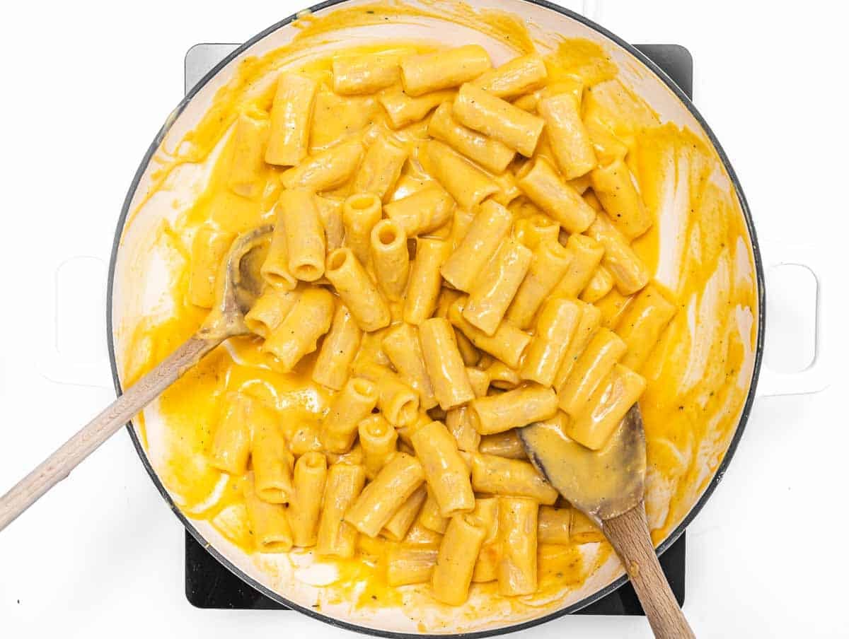 rigatoni butternut squash pasta