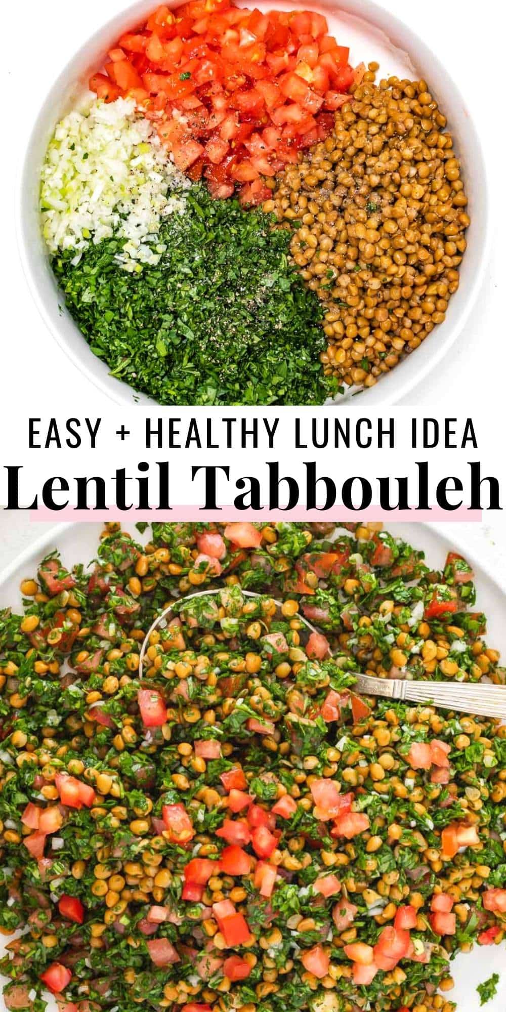 Lentil Tabbouleh The Plant Based School