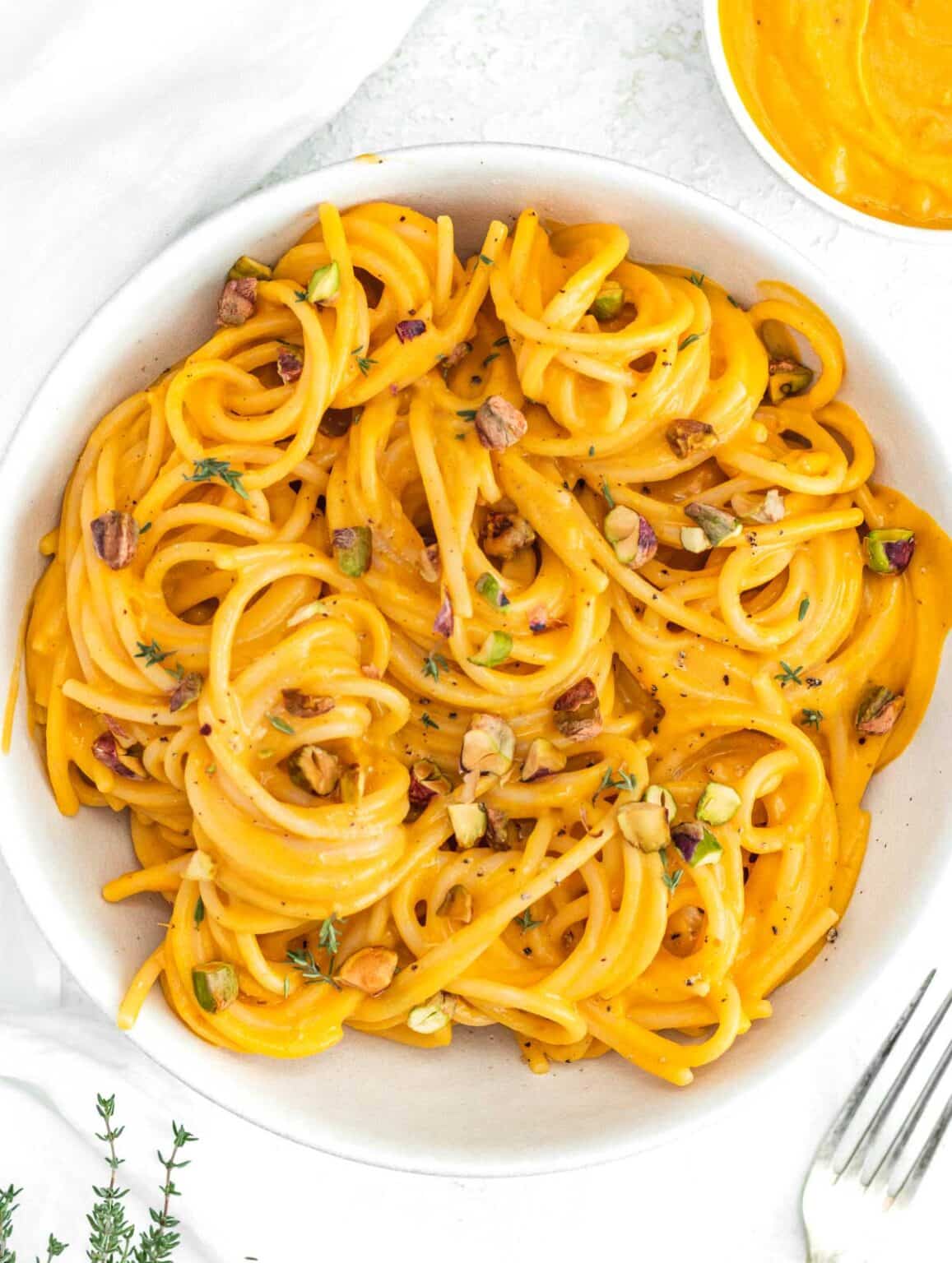 Kabocha Squash Pasta - The Plant Based School