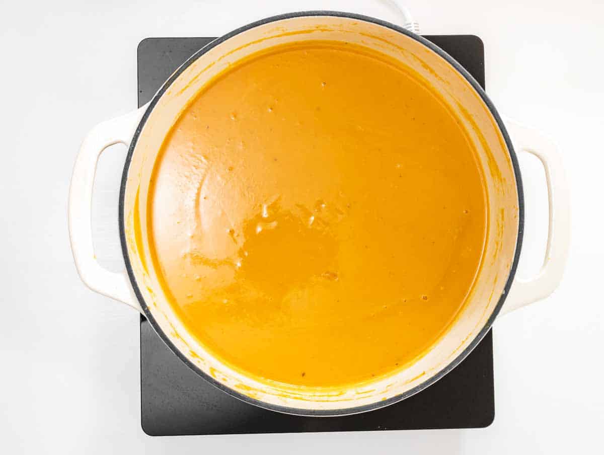 roasted sweet potato soup