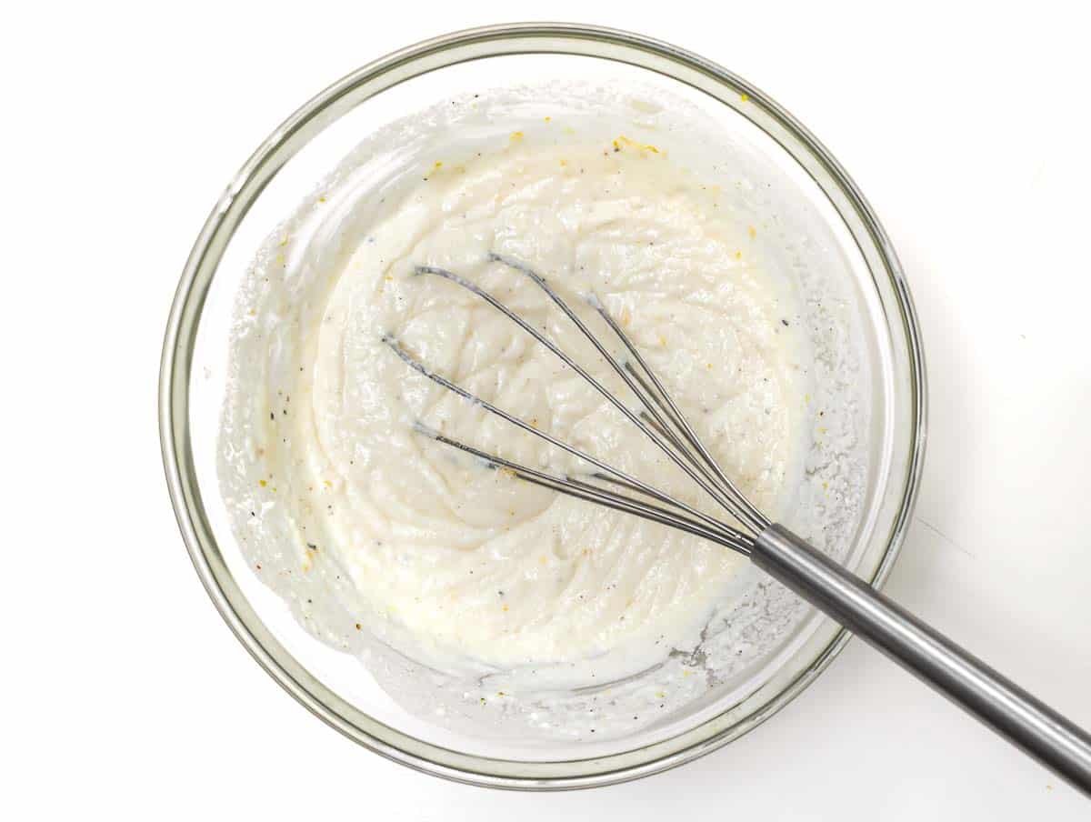 mix ricotta and spices