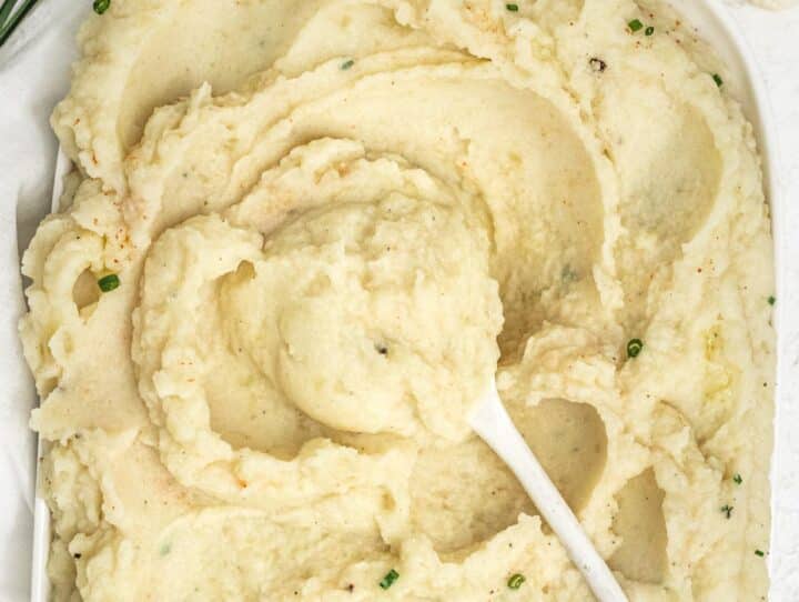 Cauliflower Mashed Potatoes - The Plant Based School