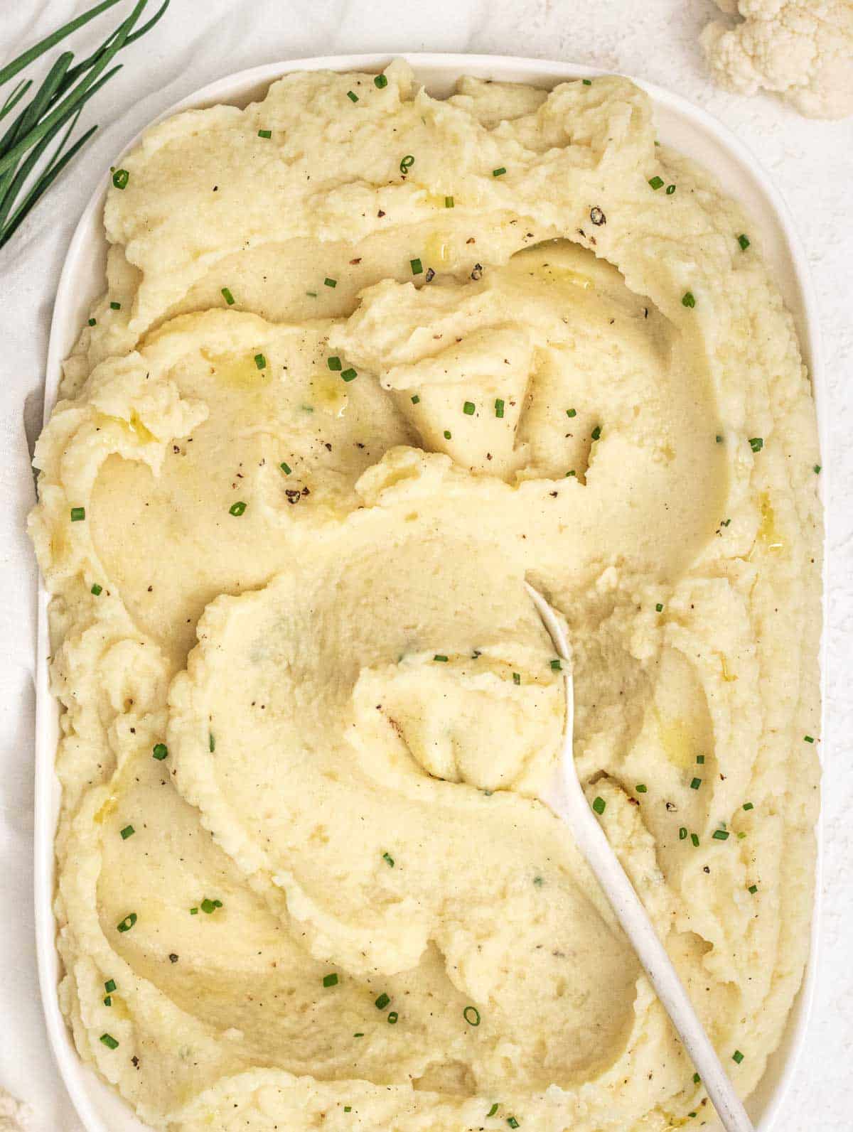 Cauliflower potato mash