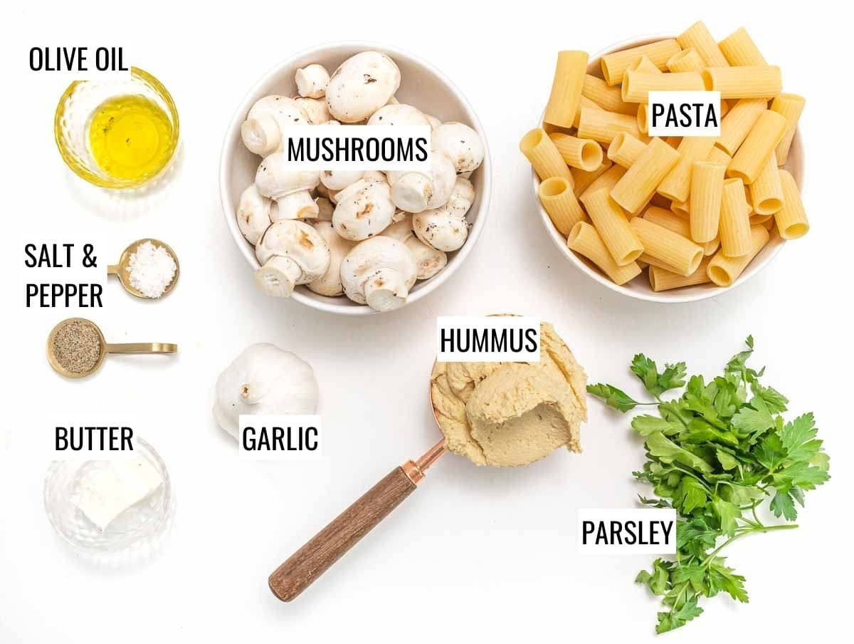Ingredients Hummus Pasta