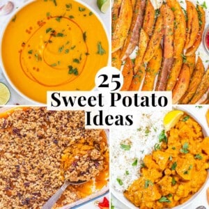 Sweet Potato recipes with savory and sweet ideas