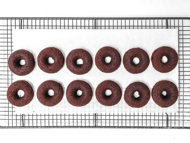 donuts and a cooling rack