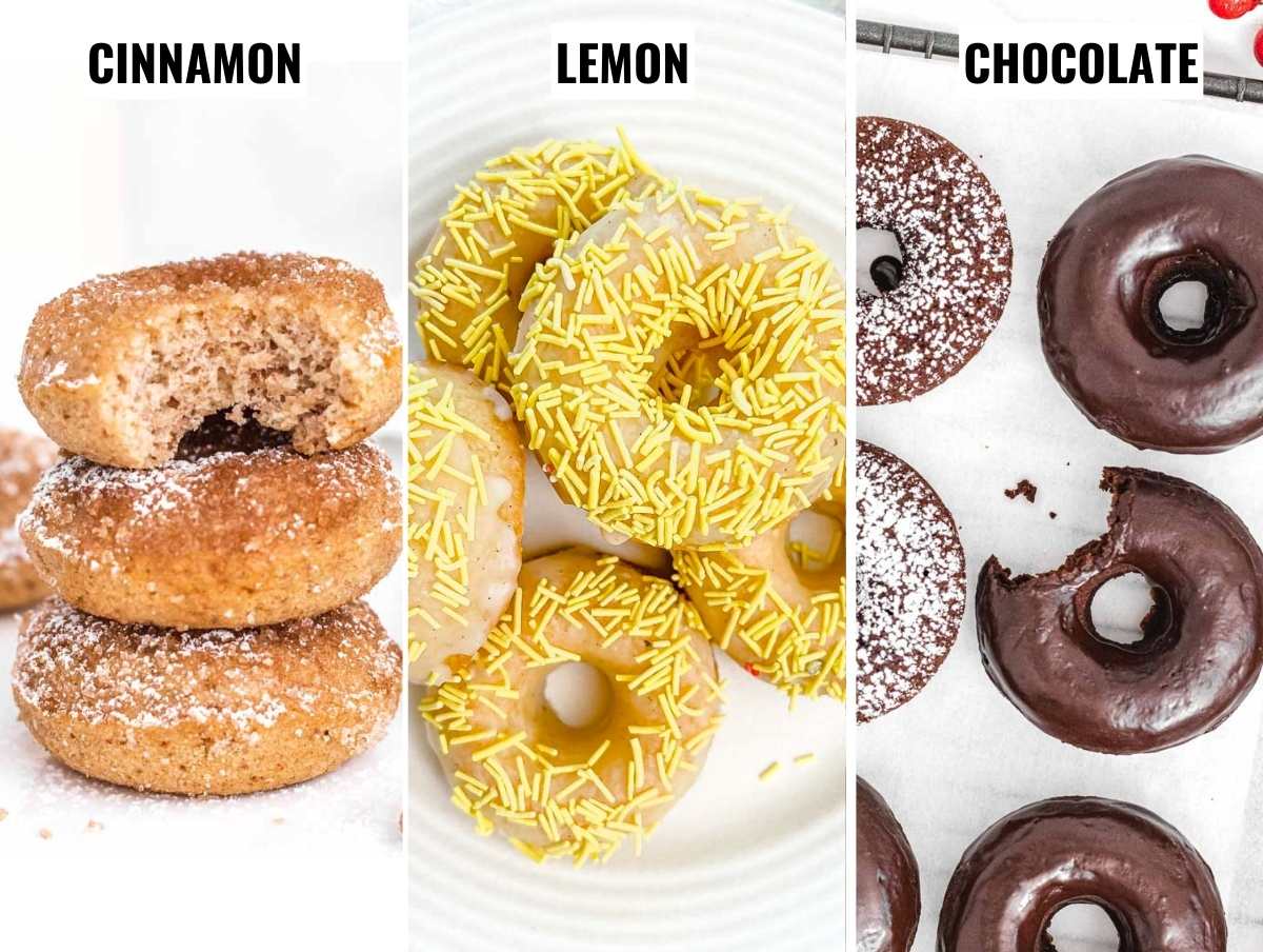 Cake donut variations