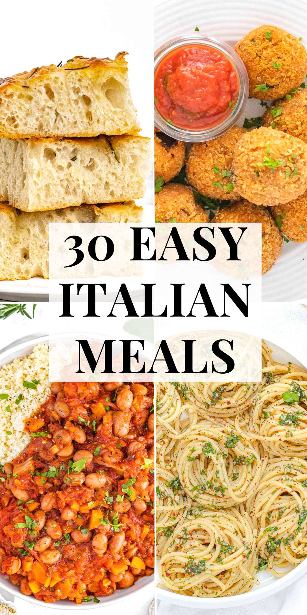 30 Easy Italian Recipes - The Plant Based School
