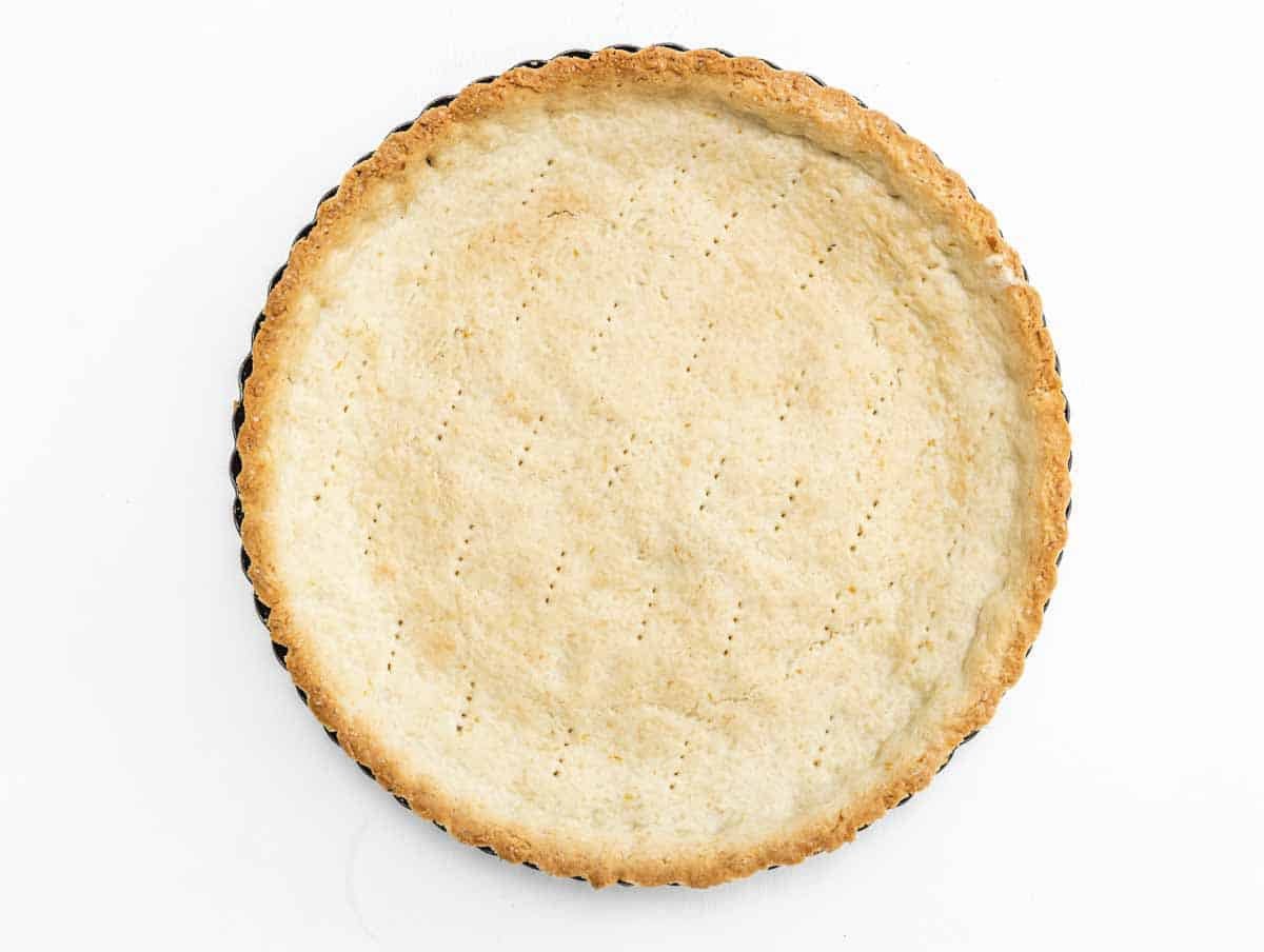 pie crust after baking