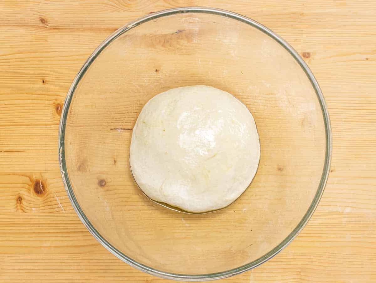 dough before proofing