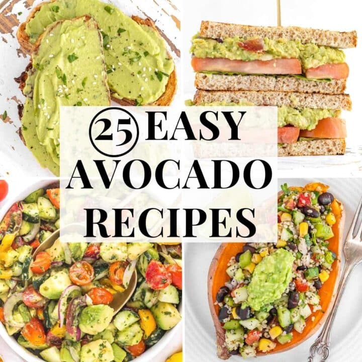 Easy avocado ideas