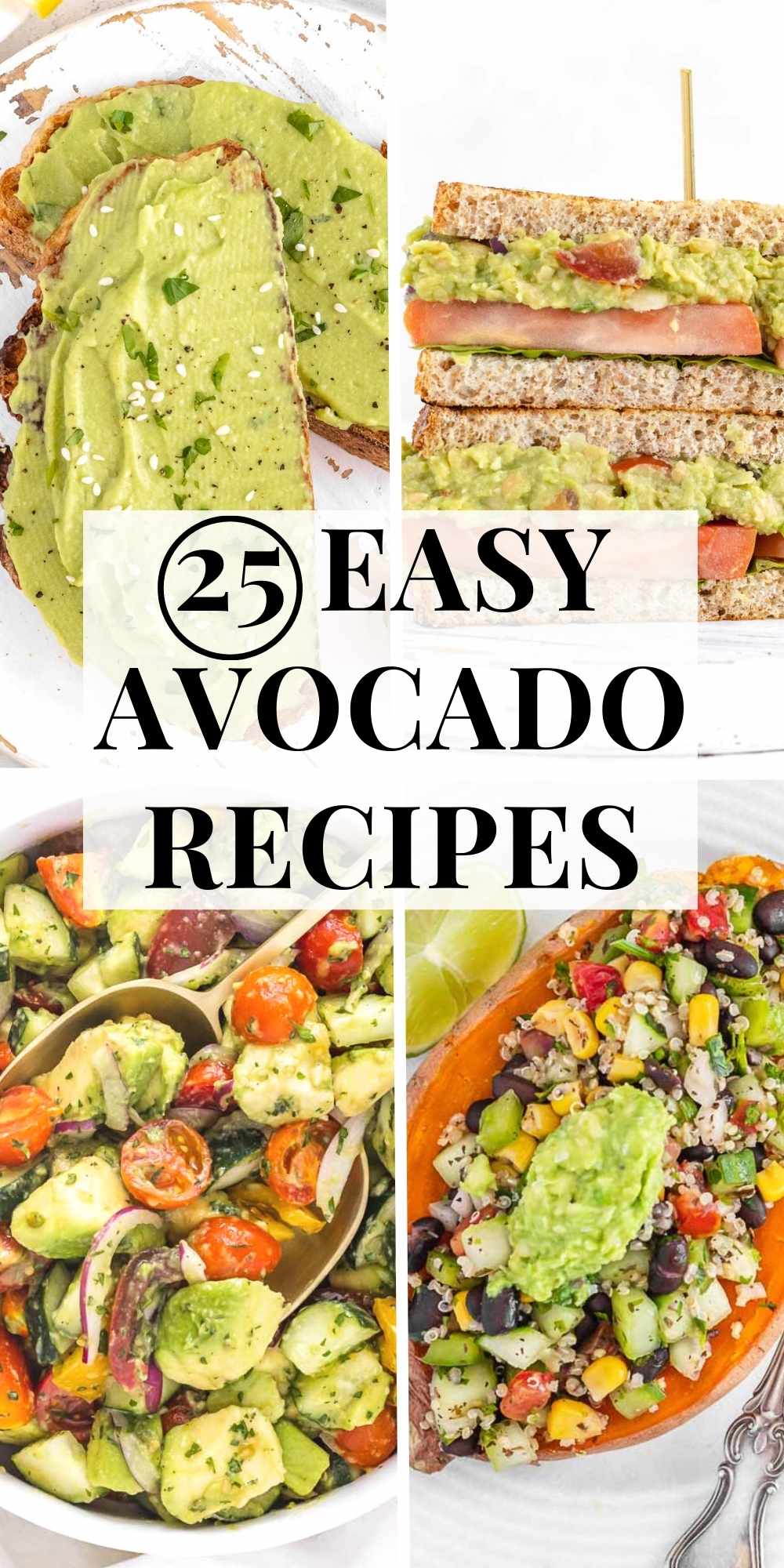 25 Avocado Recipes - The Plant Based School