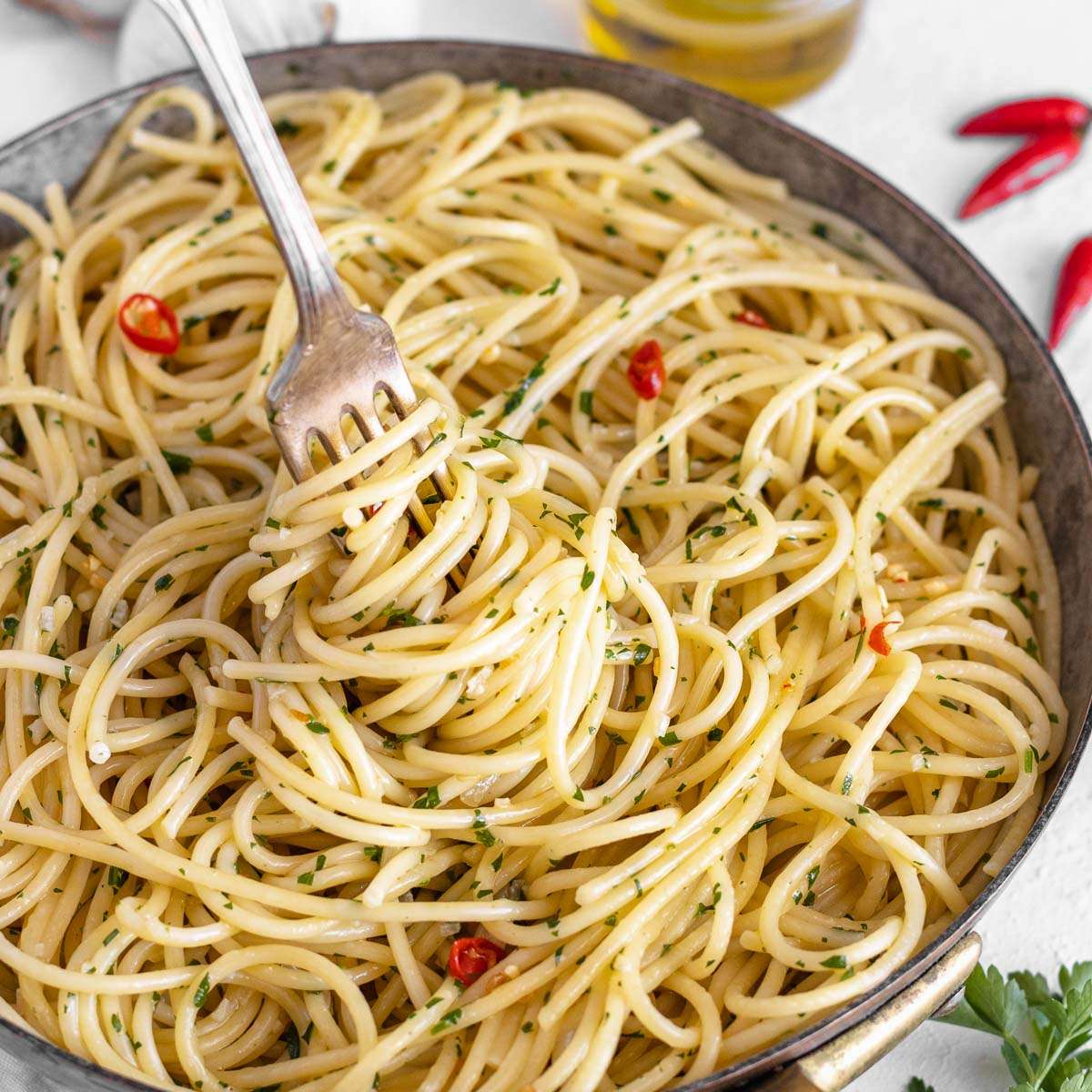 Spaghetti aglio e olio