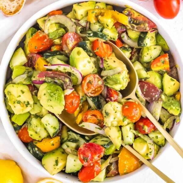 Avocado salad recipe.