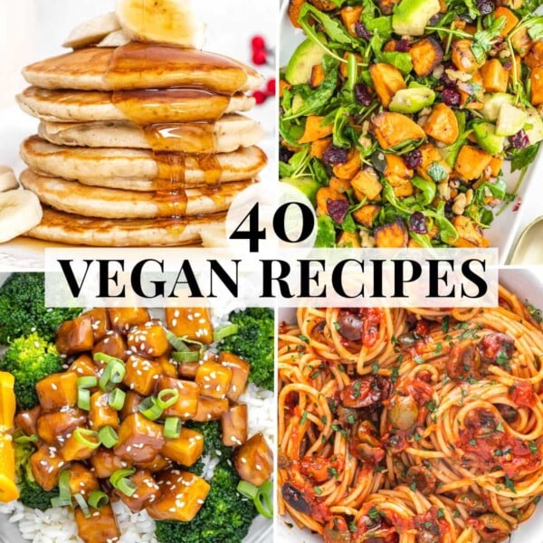 40 Vegan easy recipe ideas