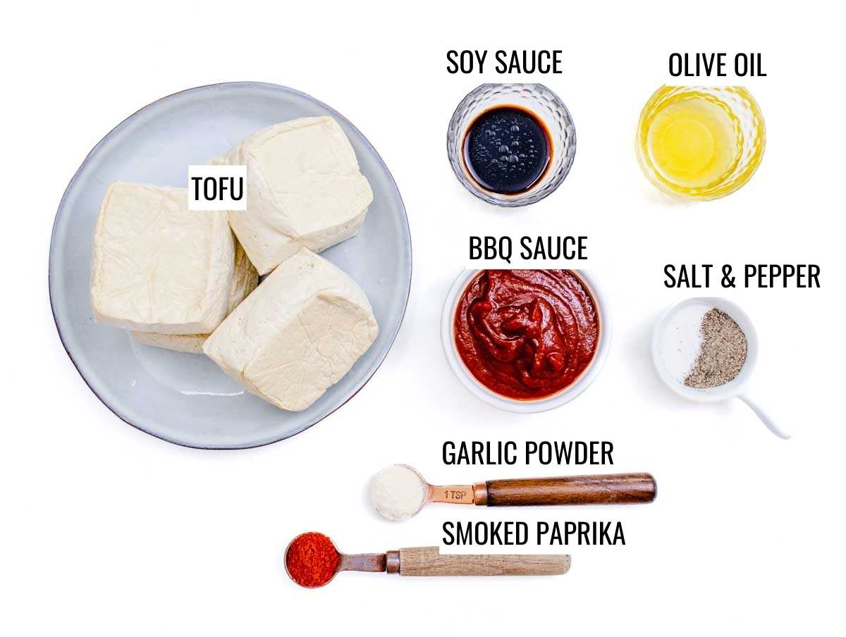 BBQ tofu ingredients