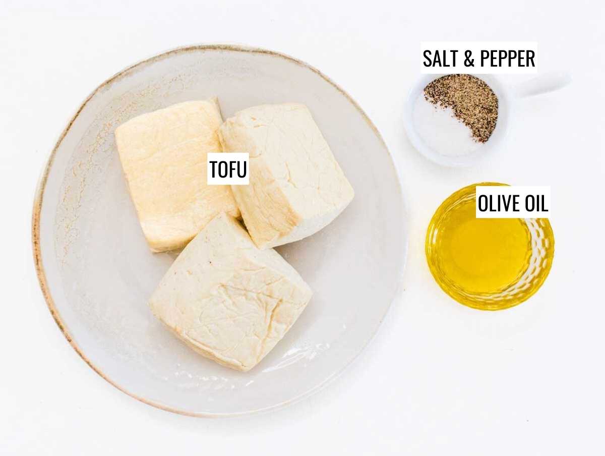 Grilled tofu ingredients