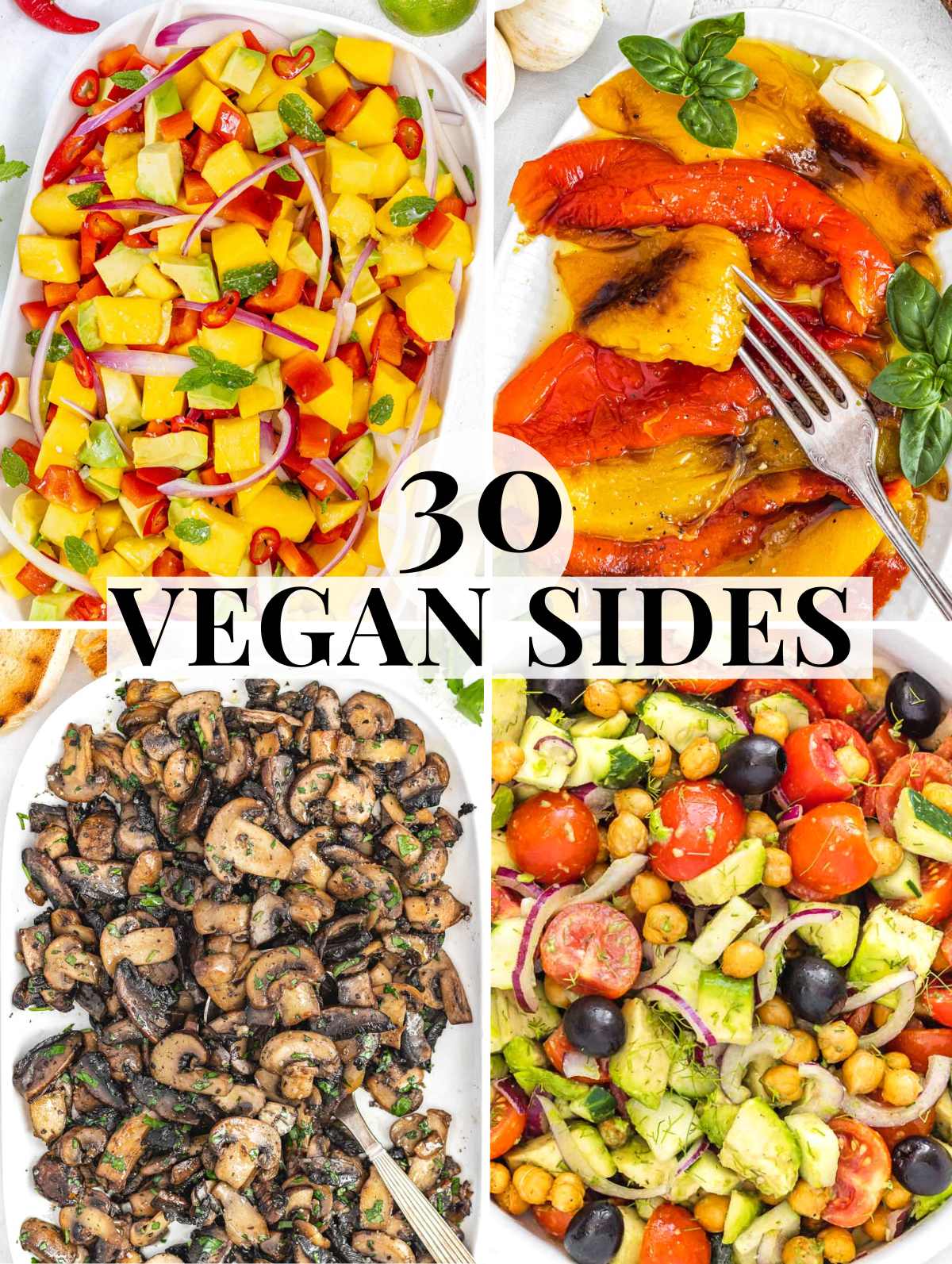 Vegan side dishes with summer and winter ideas