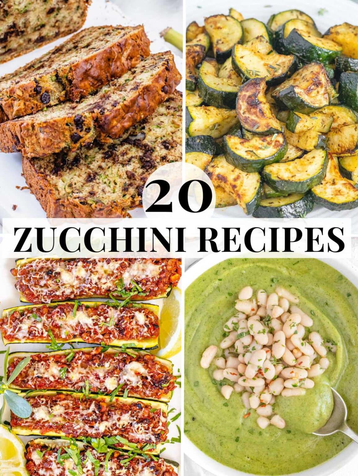 20 Easy Zucchini Recipes (Healthy Meals)
