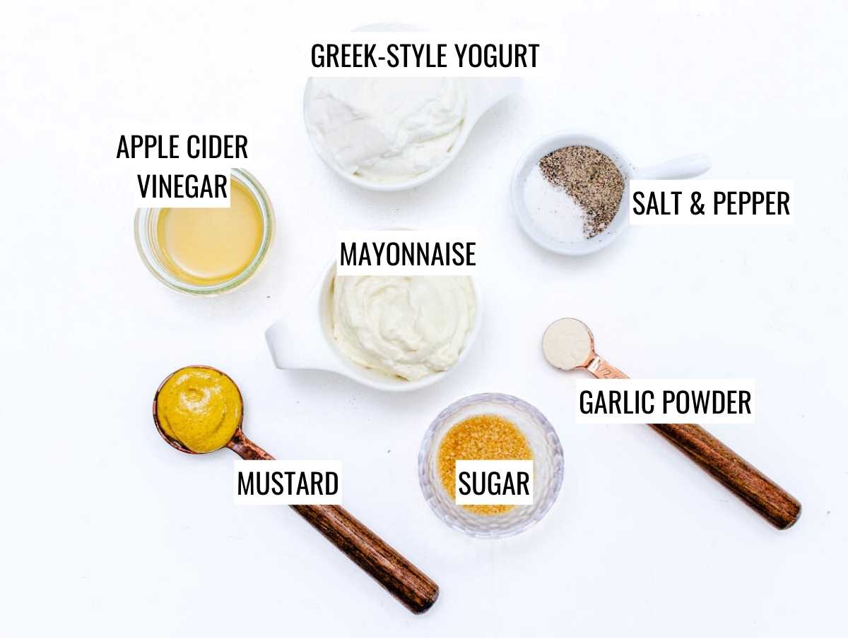 Macaroni salad dressing ingredients