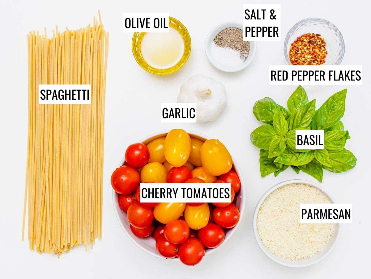 cherry tomato pasta ingredients