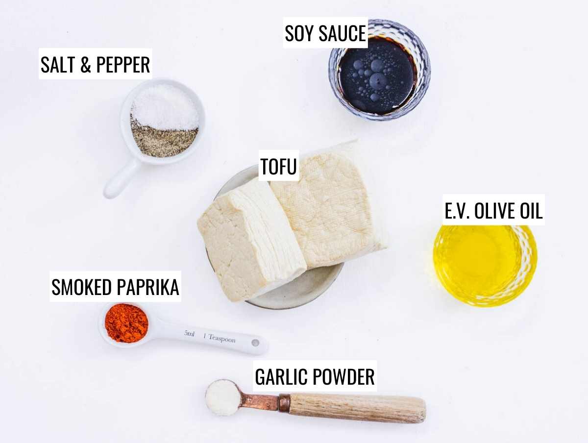 Air fryer tofu ingredients