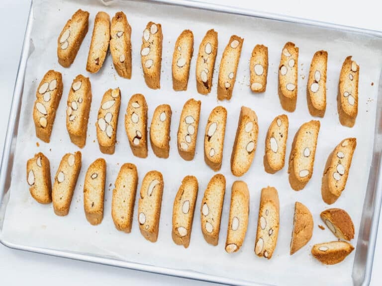 Almond Biscotti after second baking