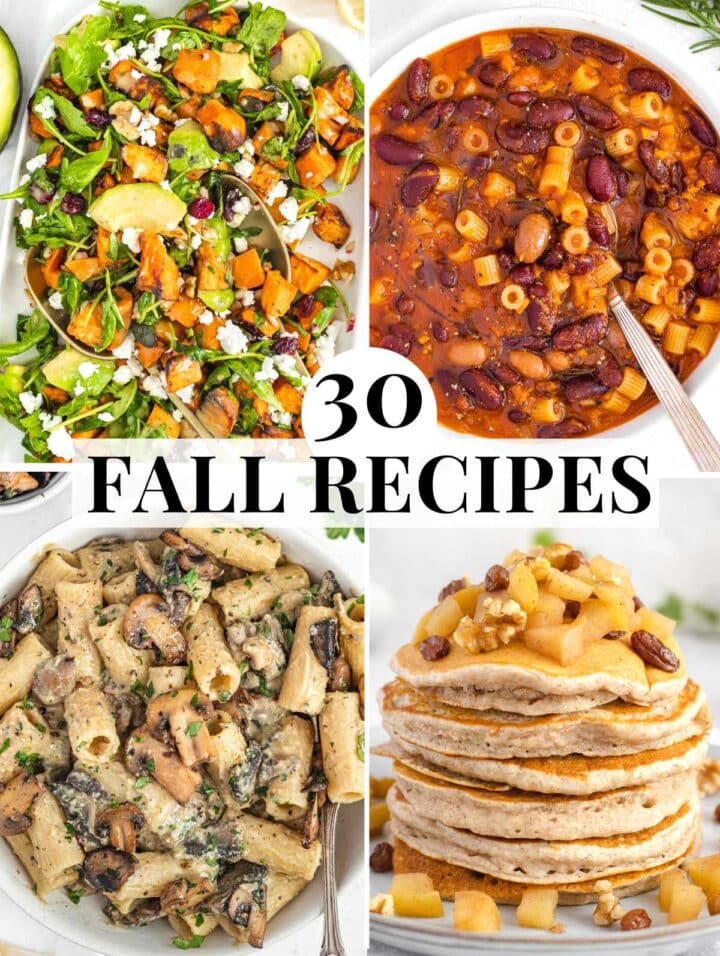 30 Fall Recipes (healthy &amp; easy) - The Plant Based School