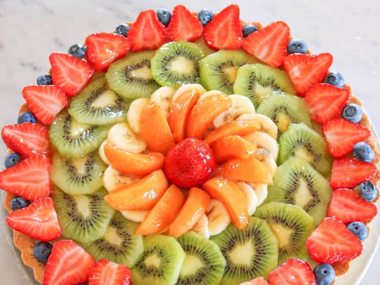 Fruit tart recipe and how to store it