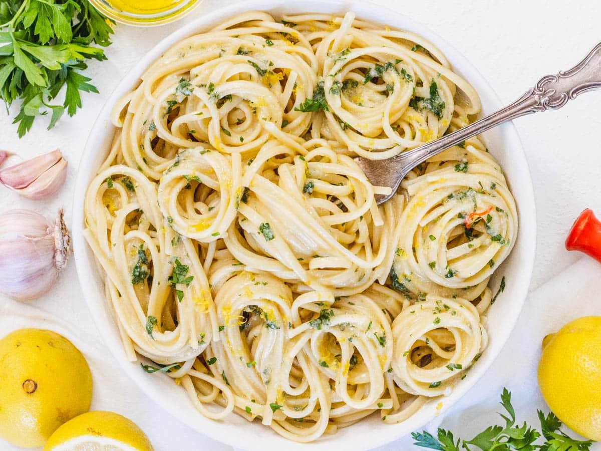 Creamy Lemon Pasta Recipe