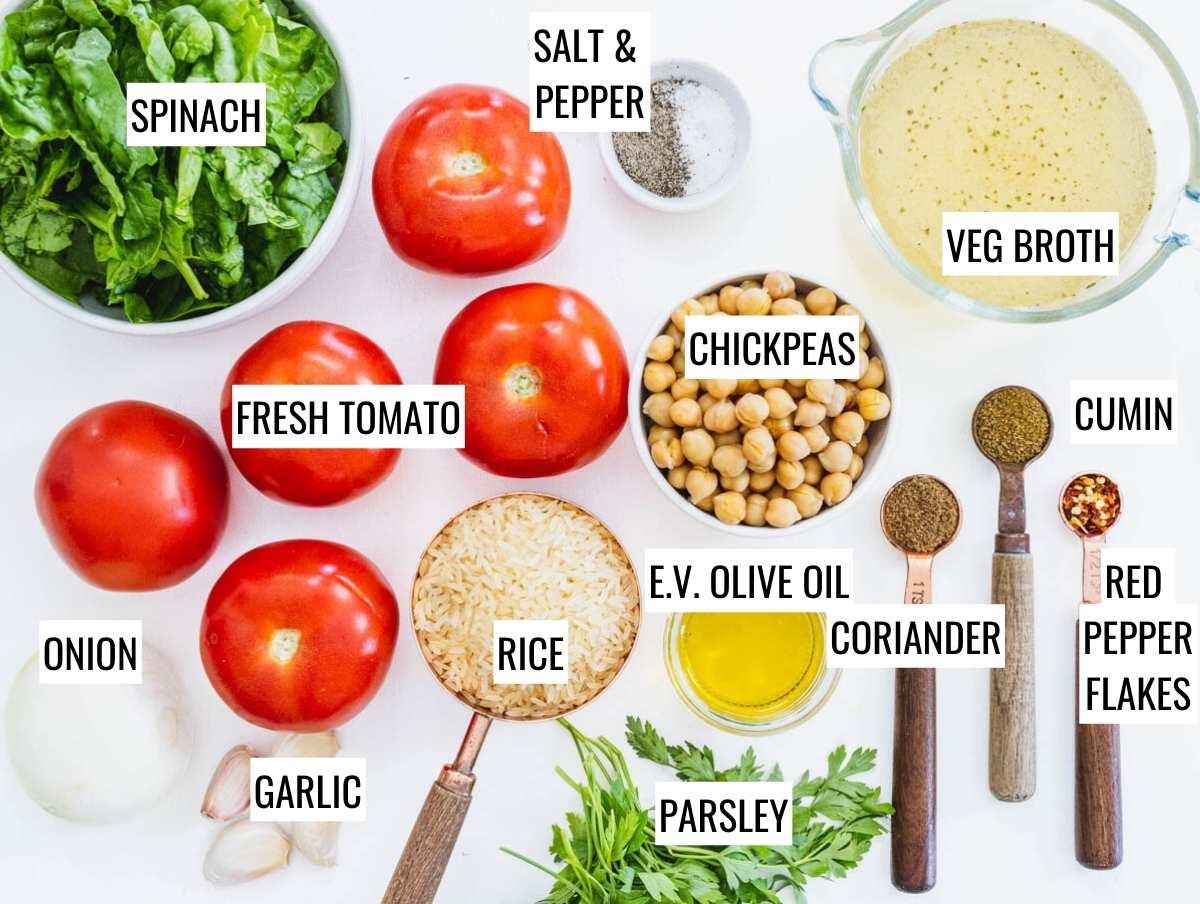 Stuffed tomatoes ingredients