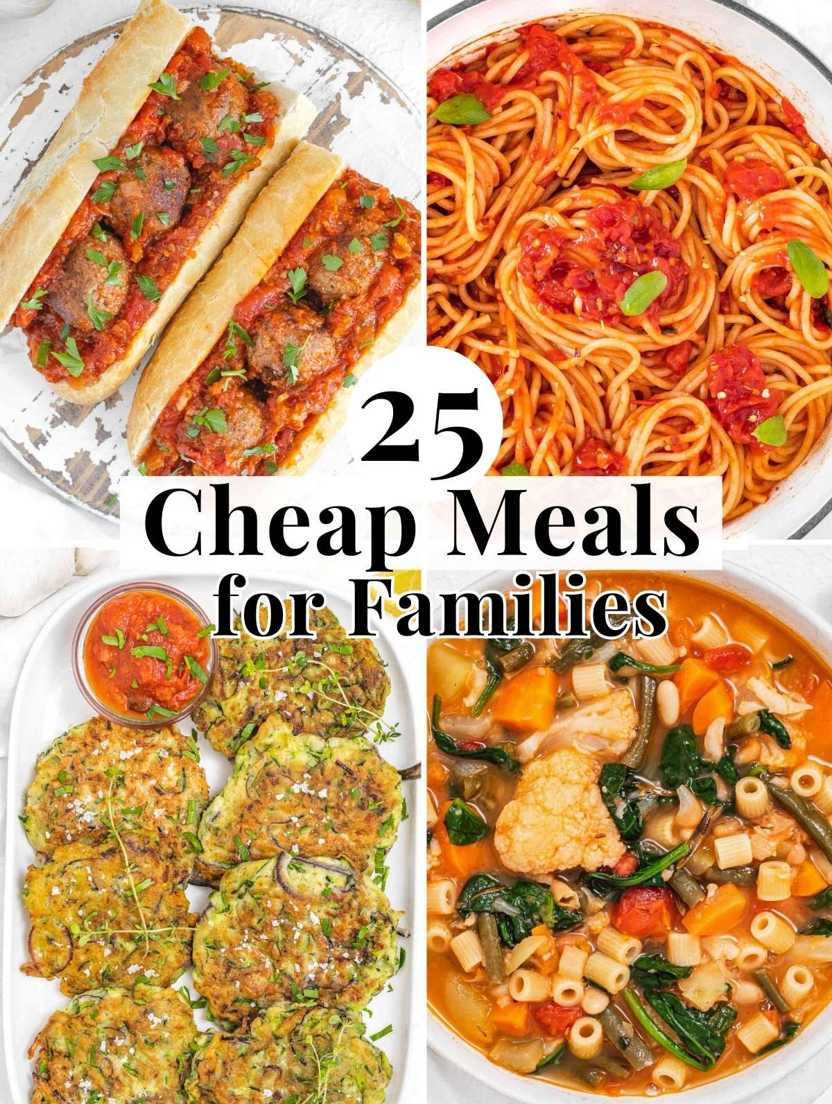 Cheap meals for families