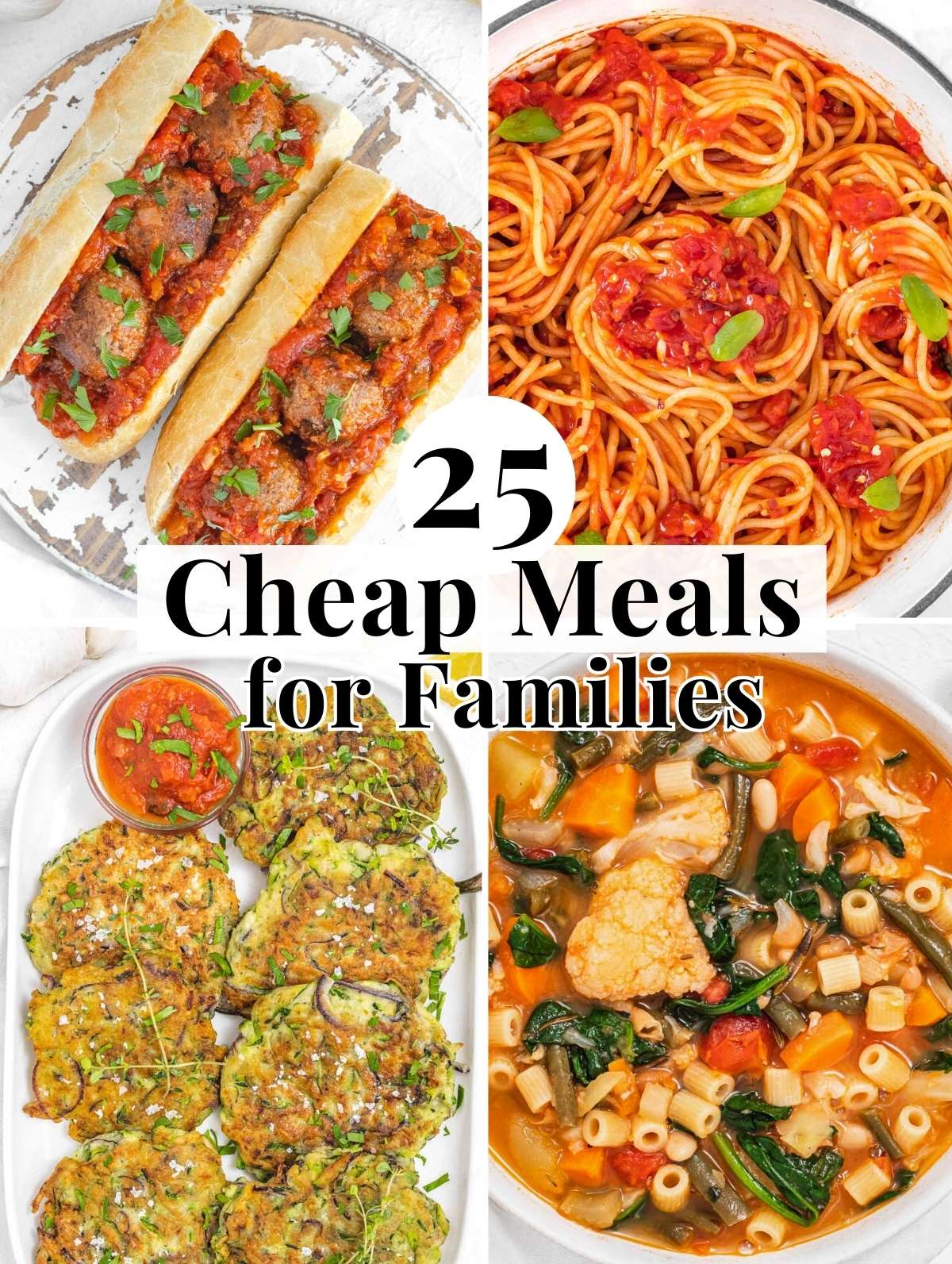 Affordable family meal ideas