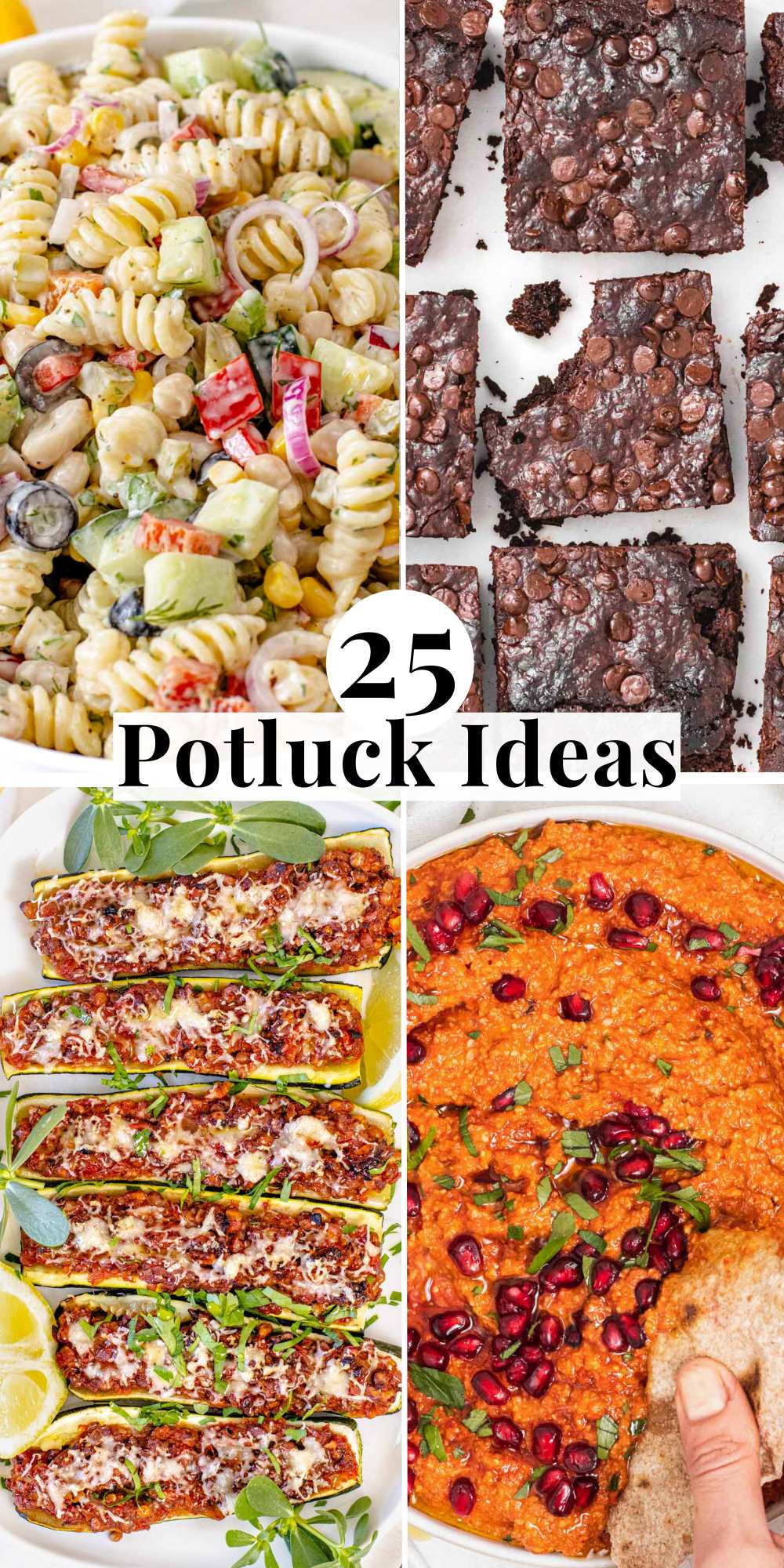 25 Easy Potluck Ideas for Gatherings & Cookouts