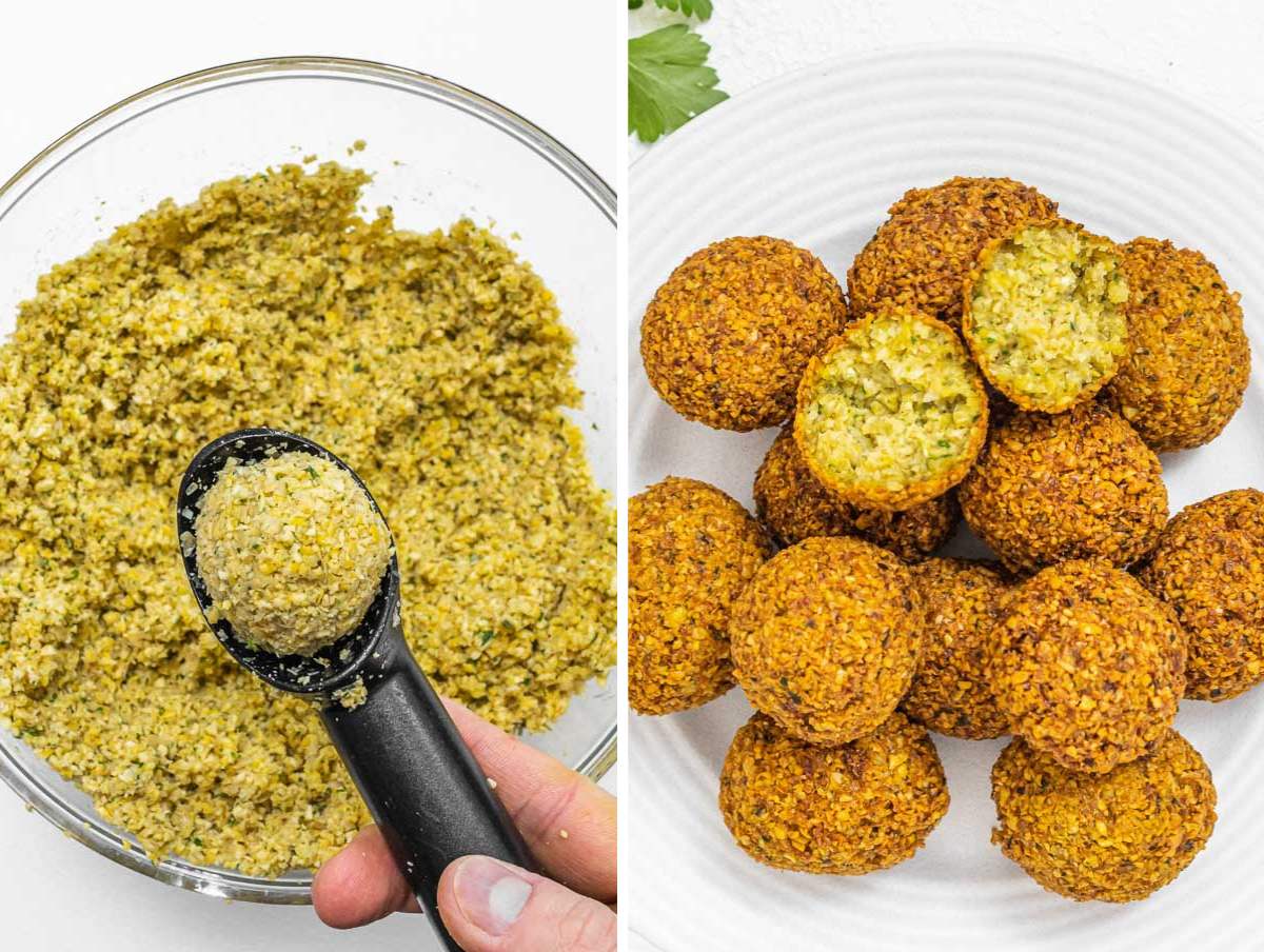 Make ahead Falafel recipe