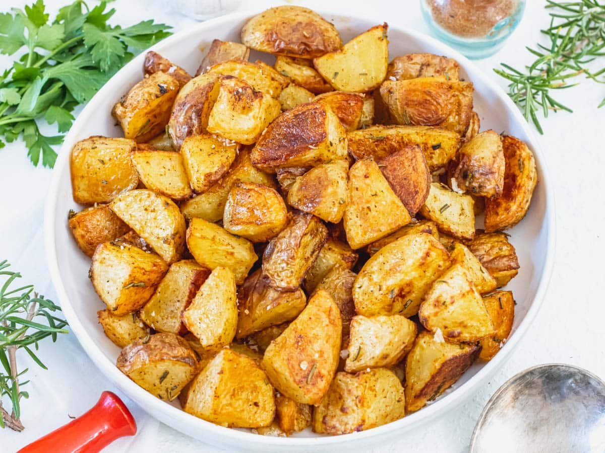 Roasted Potato in a bowl