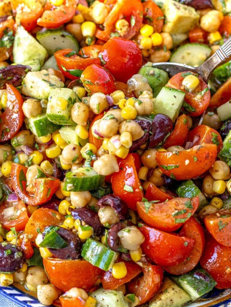 Easy Chickpea Salad