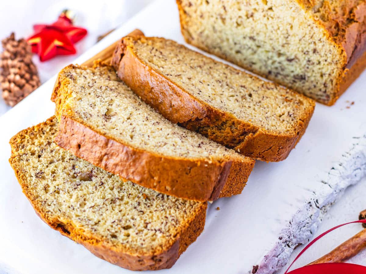 vegan banana bread and how to store it