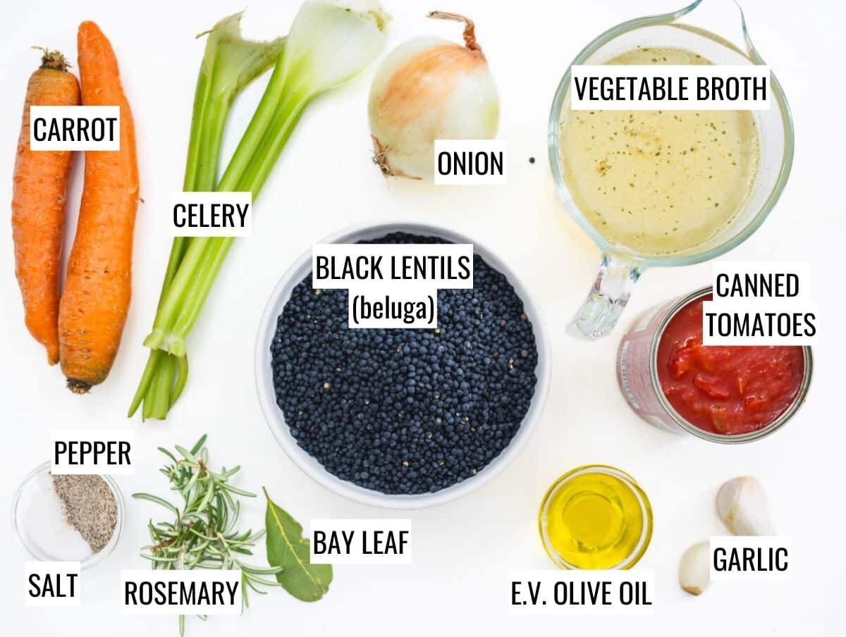 how to cook black lentils with ingredients
