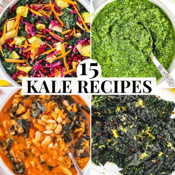 kale recipes with soups and salads