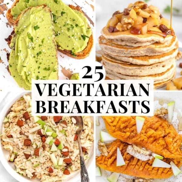 Healthy vegetarian breakfast ideas